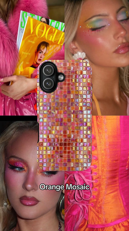 Orange Mosaic Case