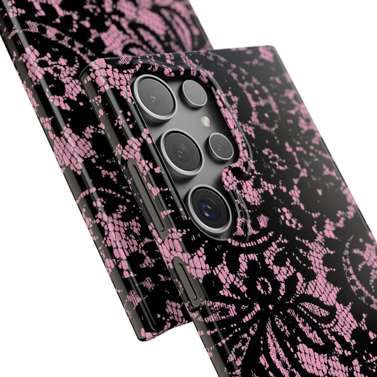 Pink Lace Pattern Case