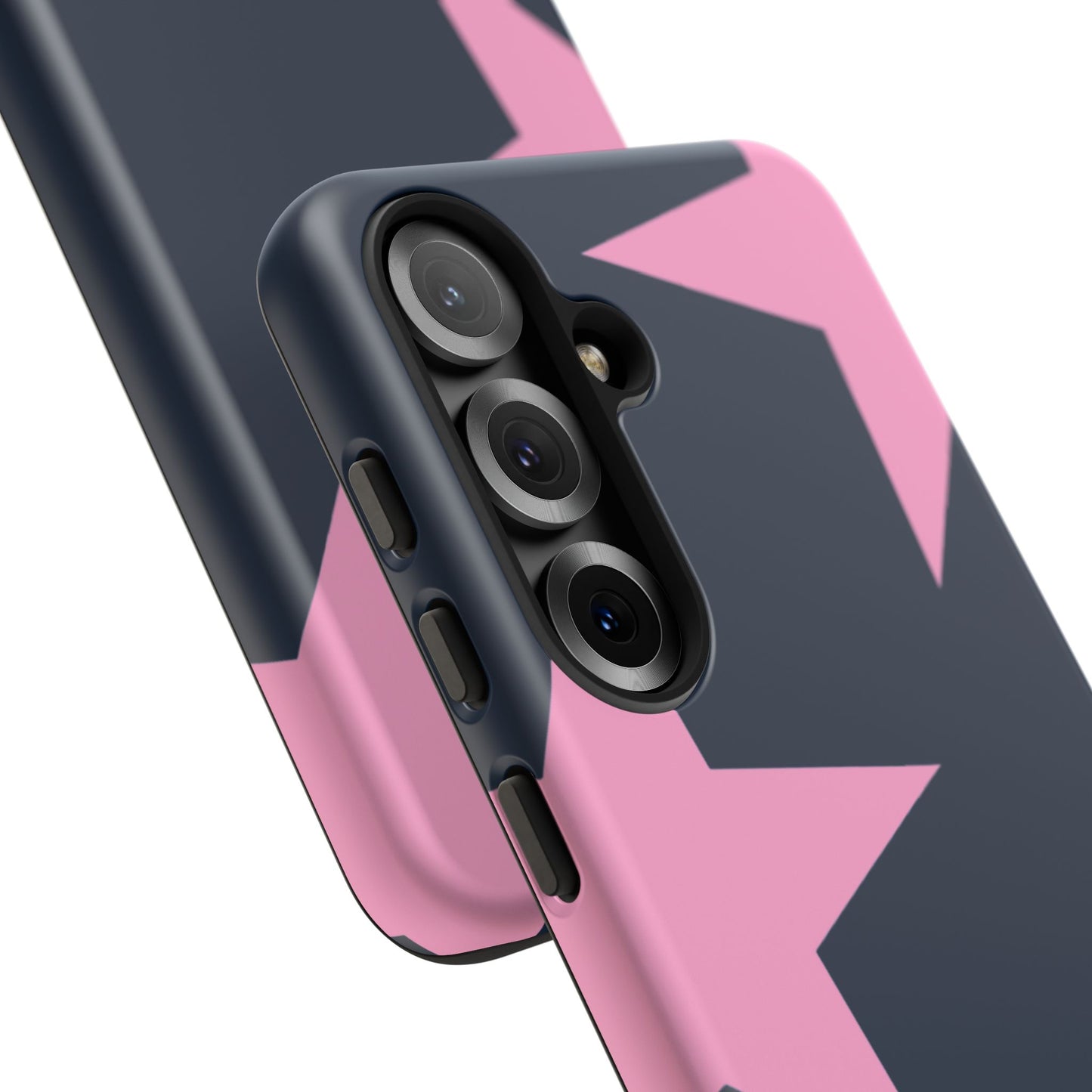 Navy & Pink Star Tough Cover