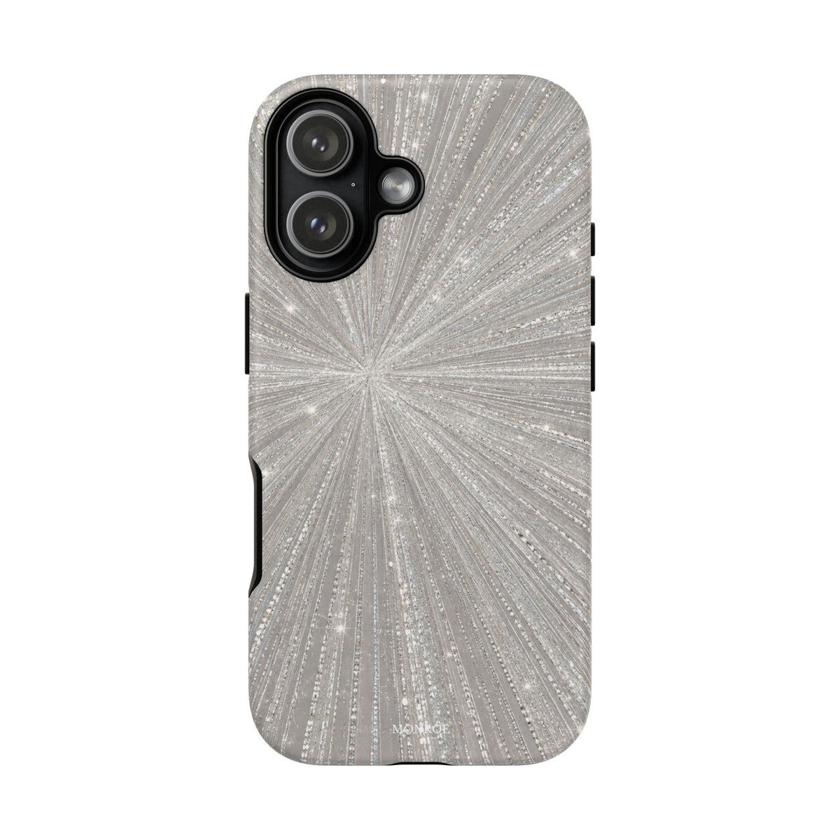 Sparkling Silver Burst Tough Case