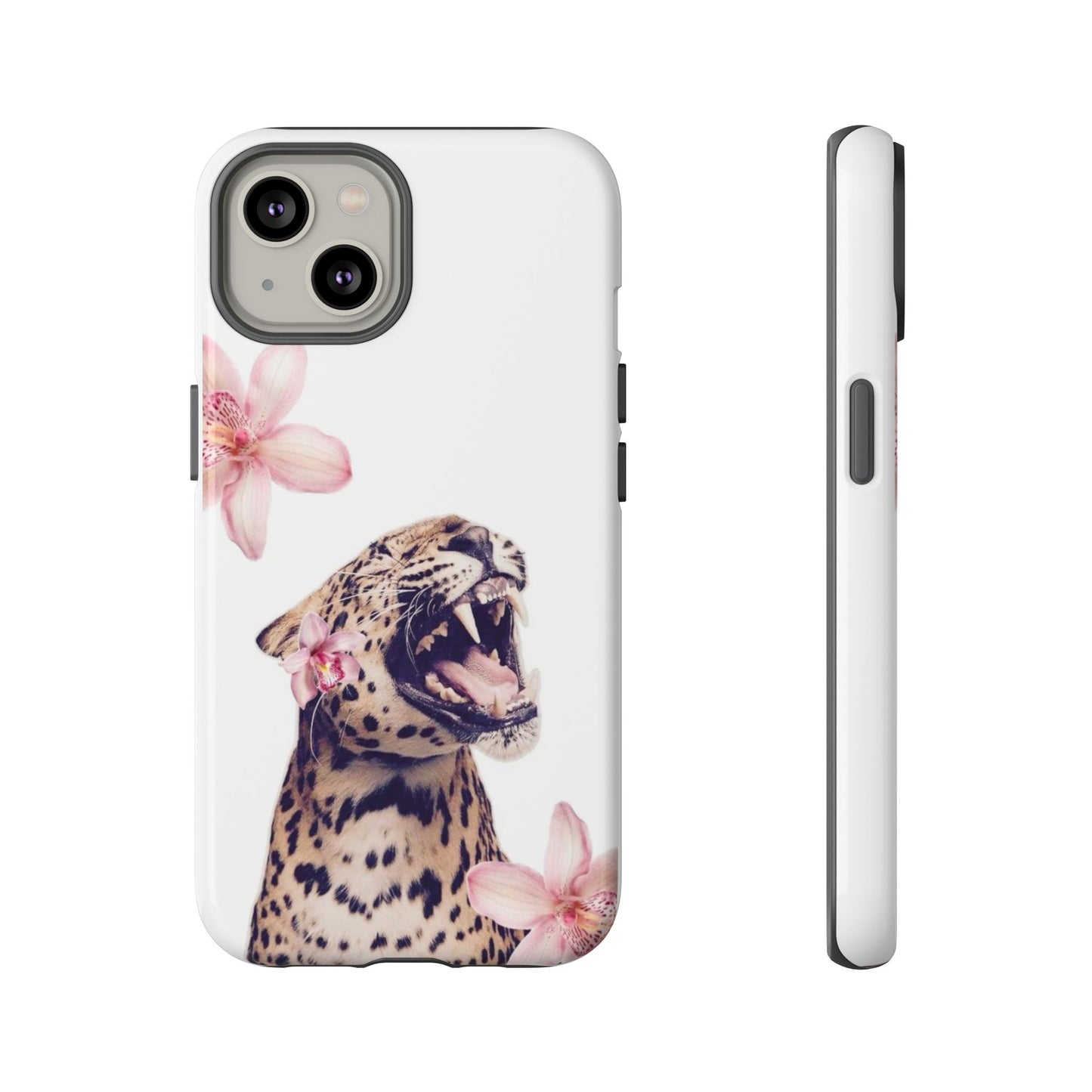 Leopard Blossom Tough Case