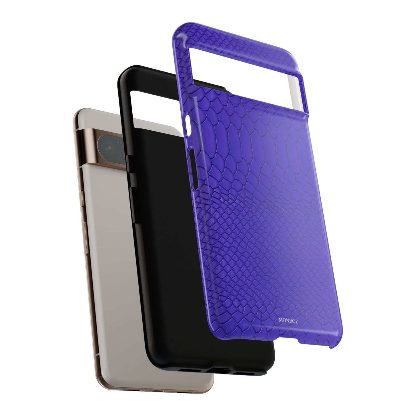 Dark Purple Snake Tough Case