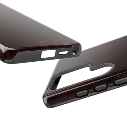 Burgundy Galaxy Tough Case