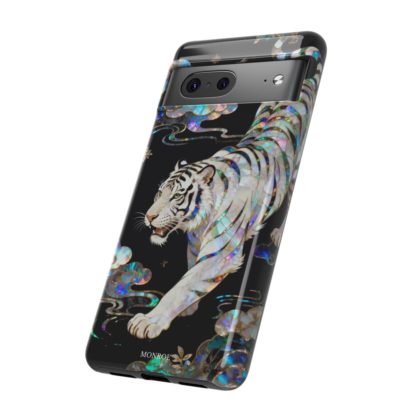 Iridescent White Tiger Tough Case