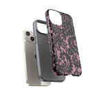 Pink Lace Pattern Tough Phone Case