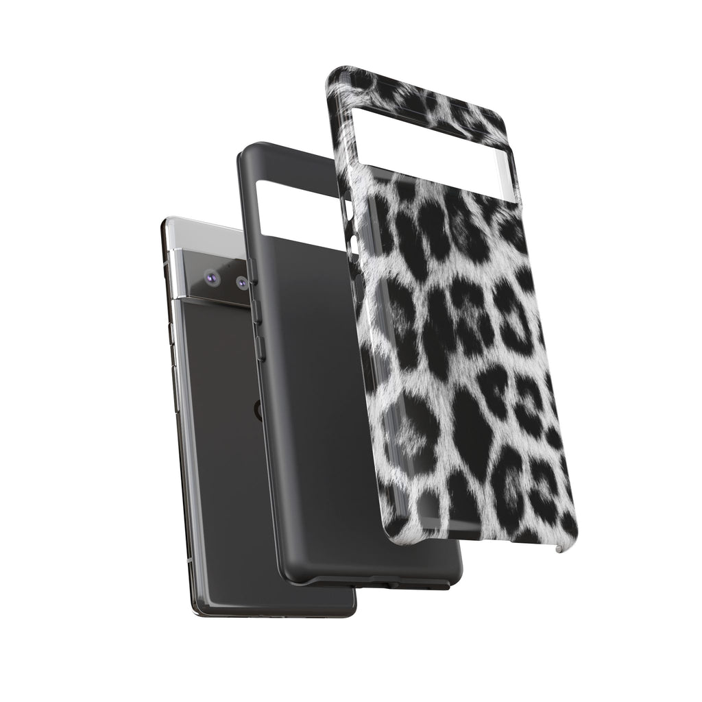 B&W Leopard Phone Case