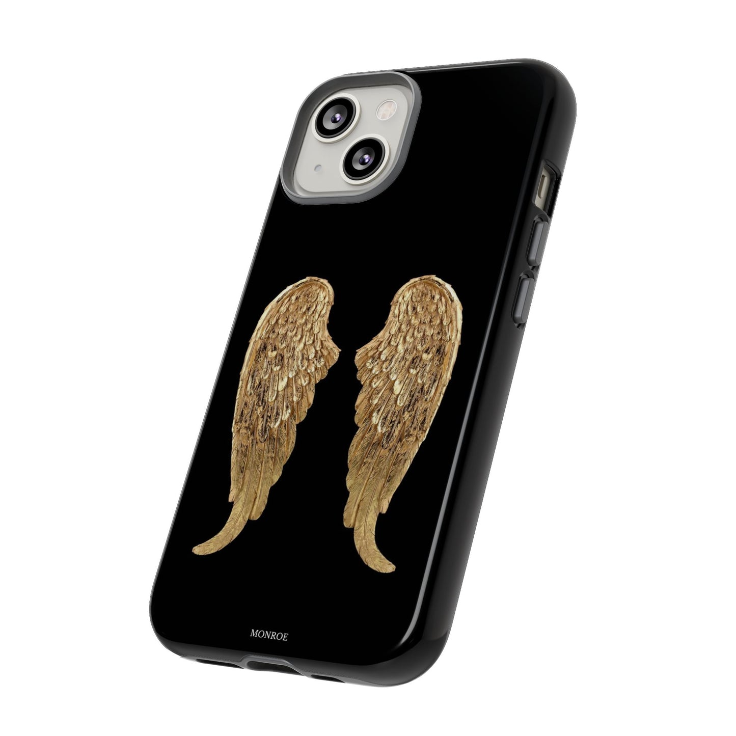 Gold Angel Wings Tough Case