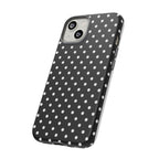 Black Polka Dot Phone Case