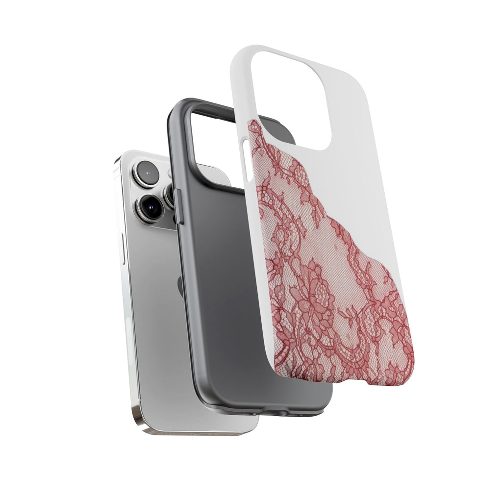 Red Lace Phone Case
