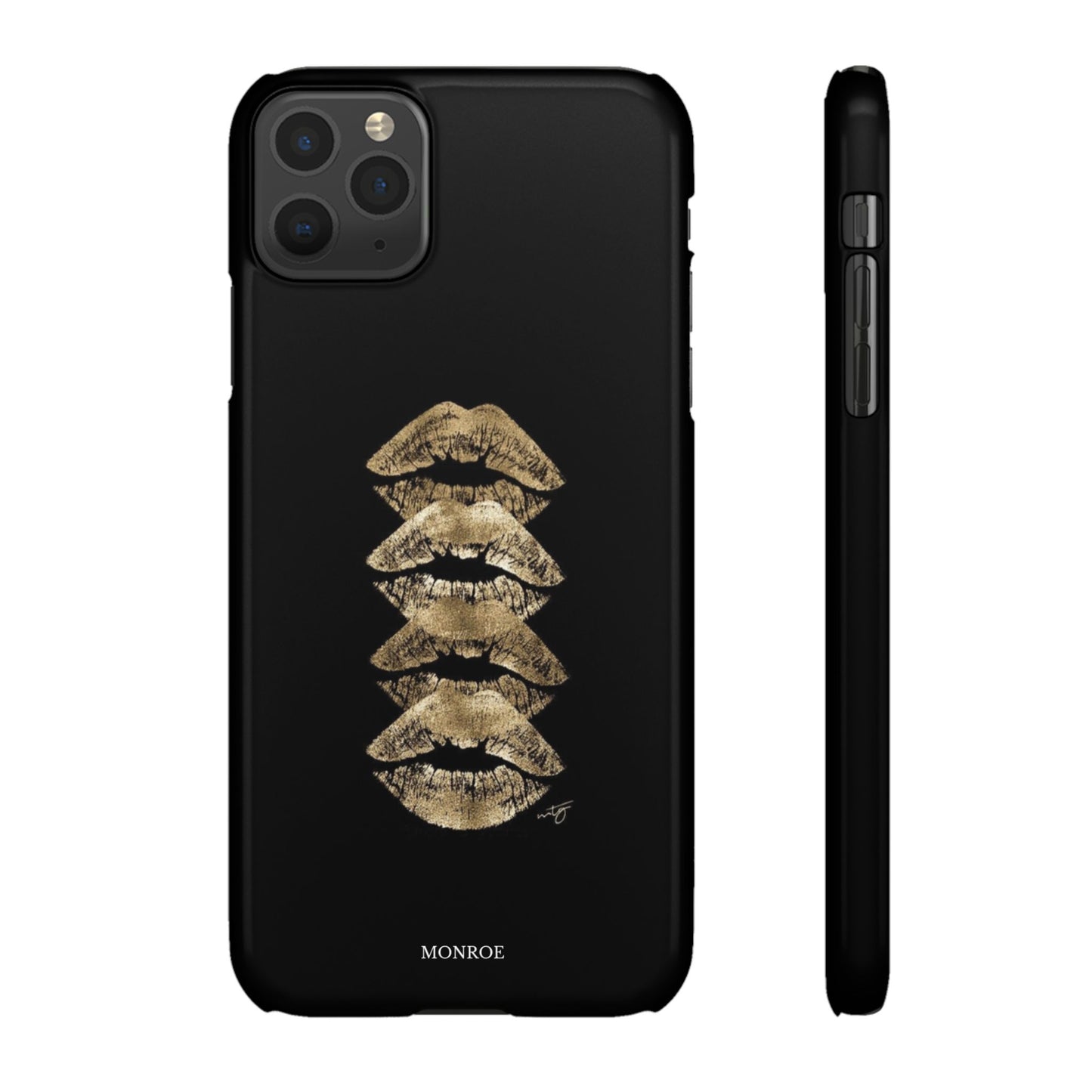 Gold Kiss Stack Case