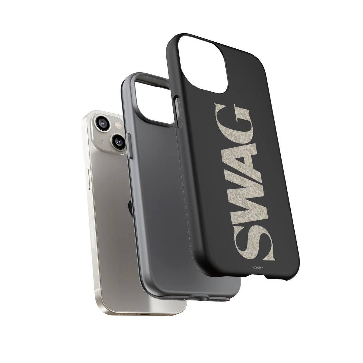 Lace Swag Black Tough Case