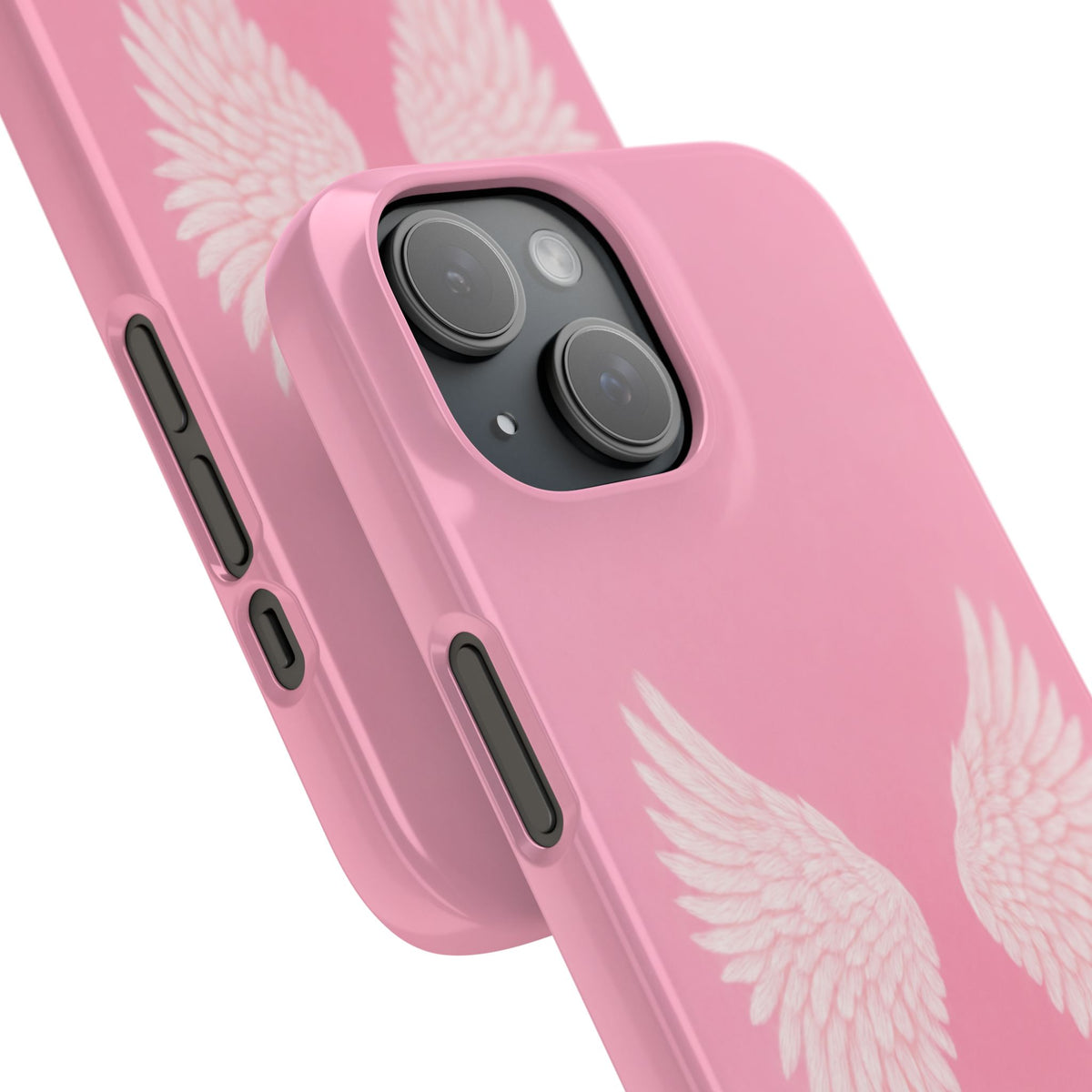 Pink Angel Wings Case