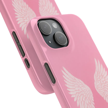 Pink Angel Wings Case