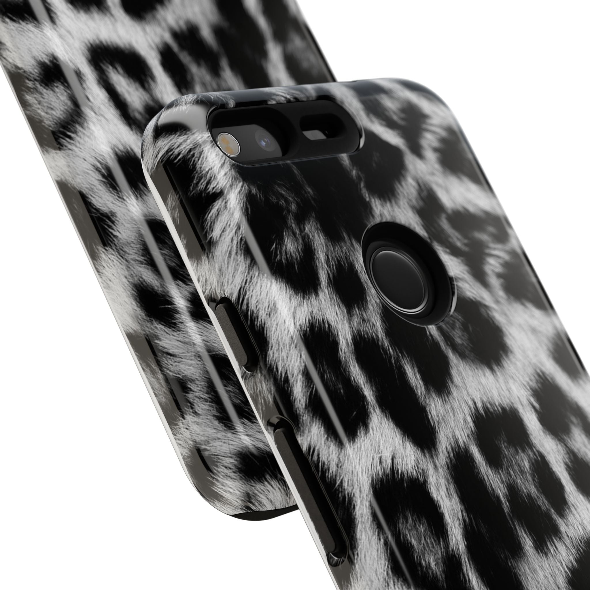 B&W Leopard Phone Case