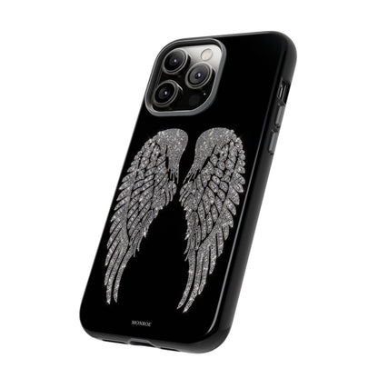 Silver Angel Wings Tough Case