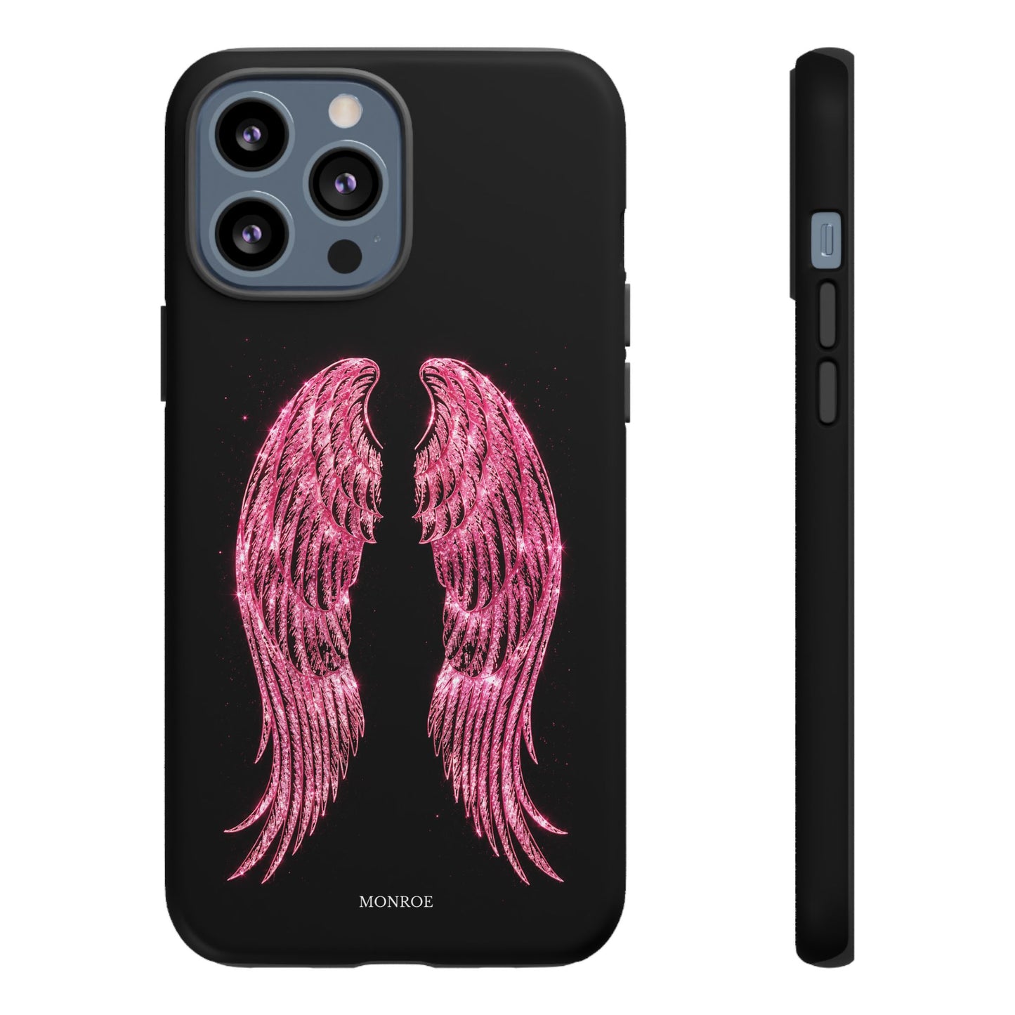 Pink Glitter Angel Tough Case