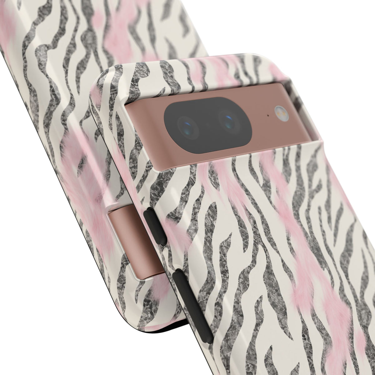 Light Pink Zebra Tough Case