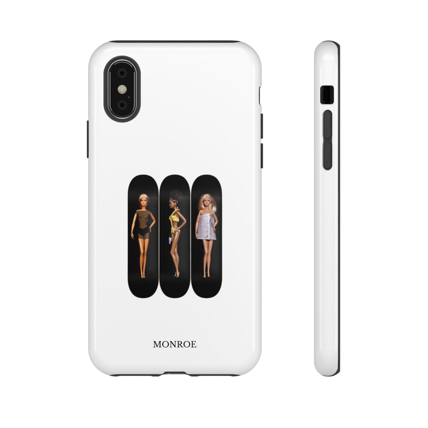 Retro Doll Skateboard Tough Case