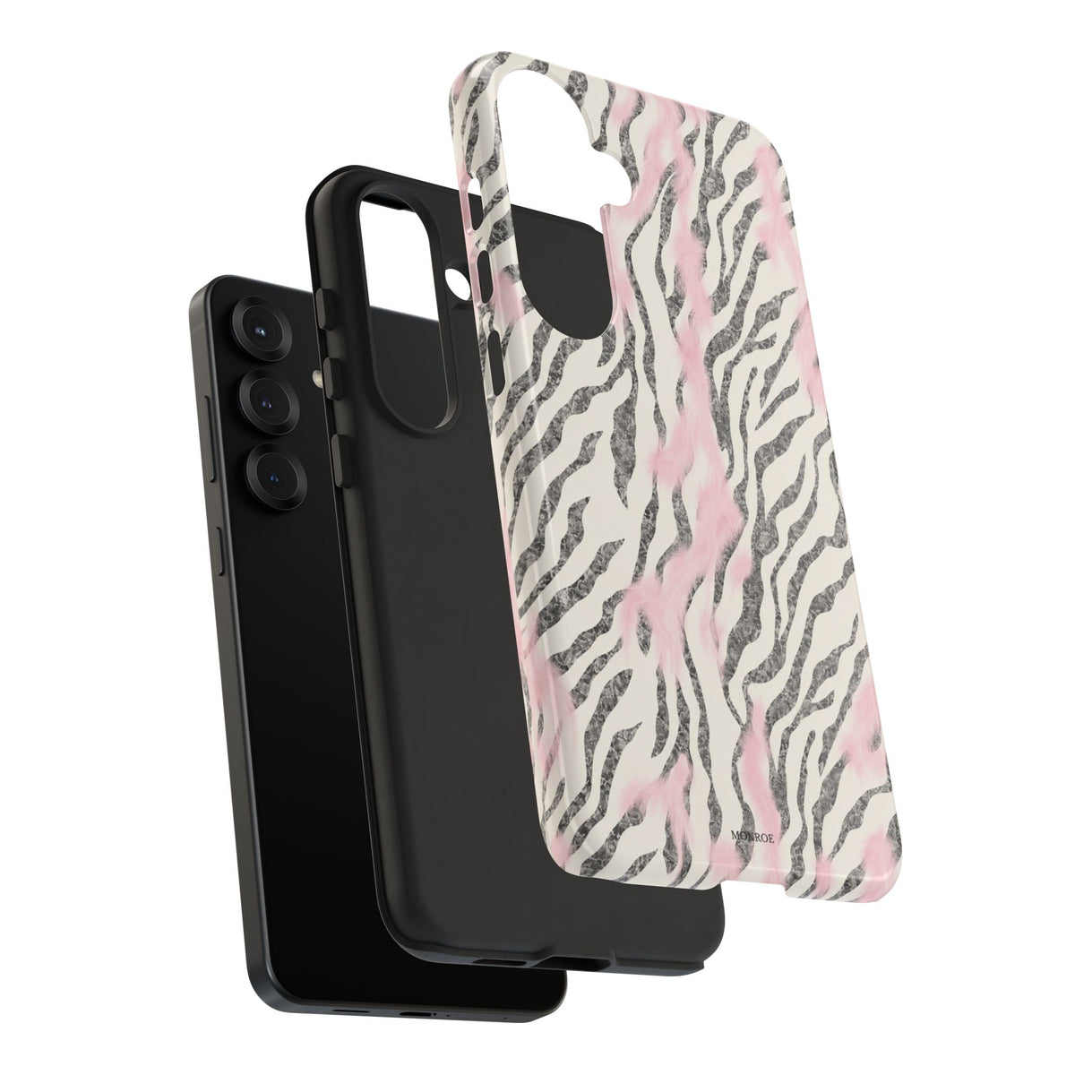 Light Pink Zebra Tough Case