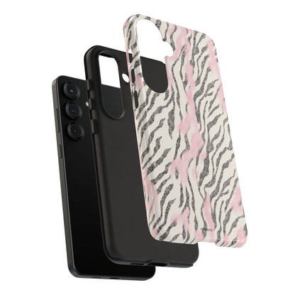 Light Pink Zebra Tough Case