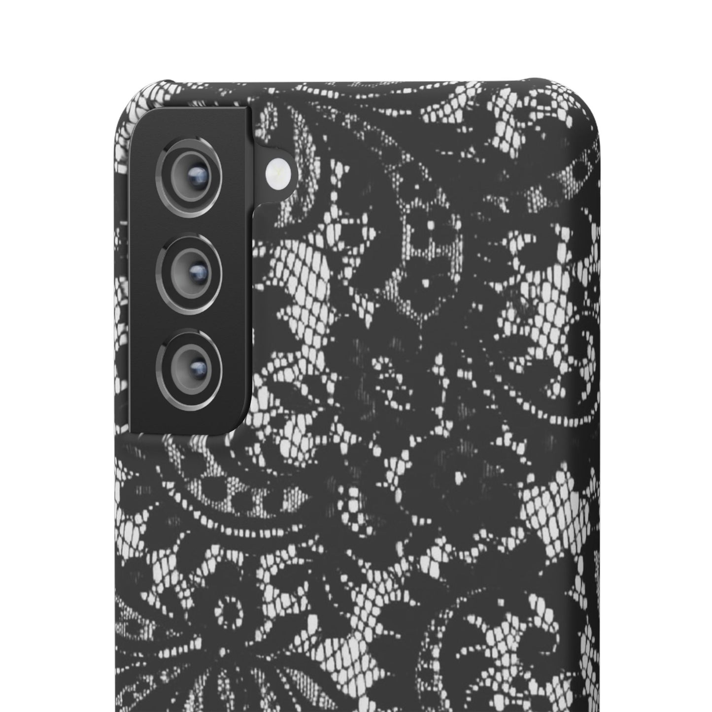 Black Lace Elegant Pattern Case