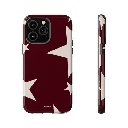 Burgundy Stars Tough Case