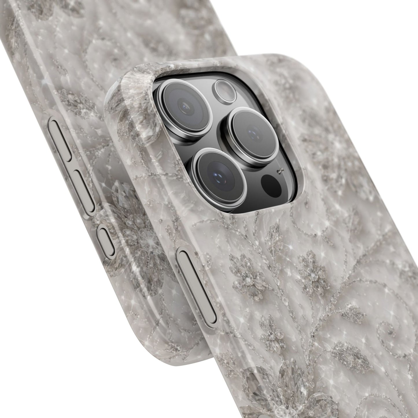 Glittery Floral Case