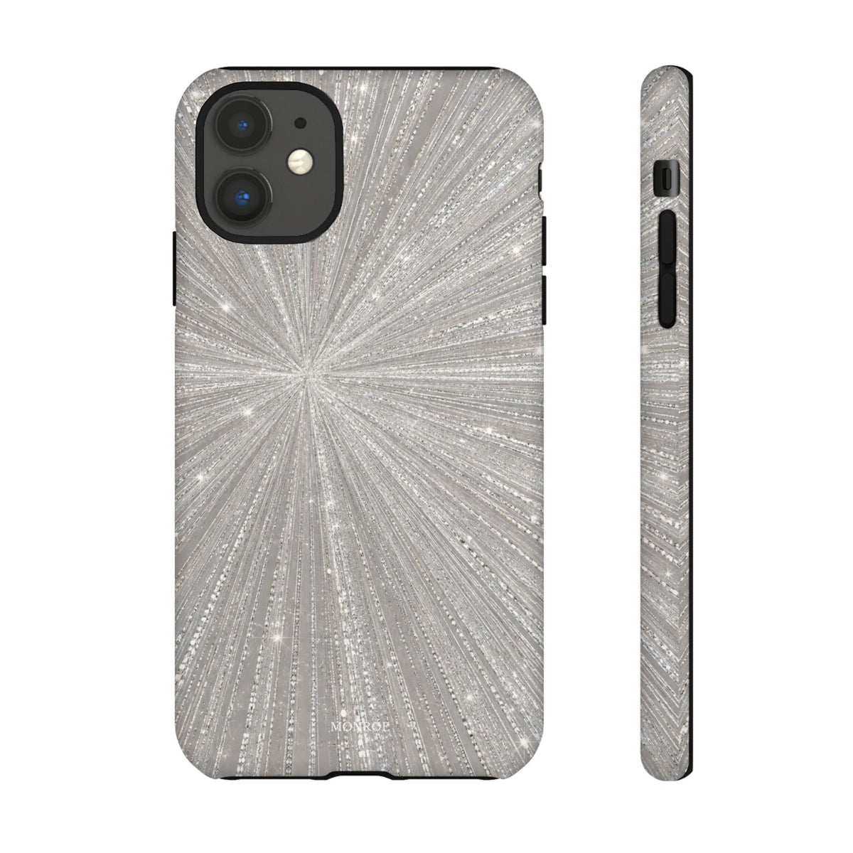 Sparkling Silver Burst Tough Case