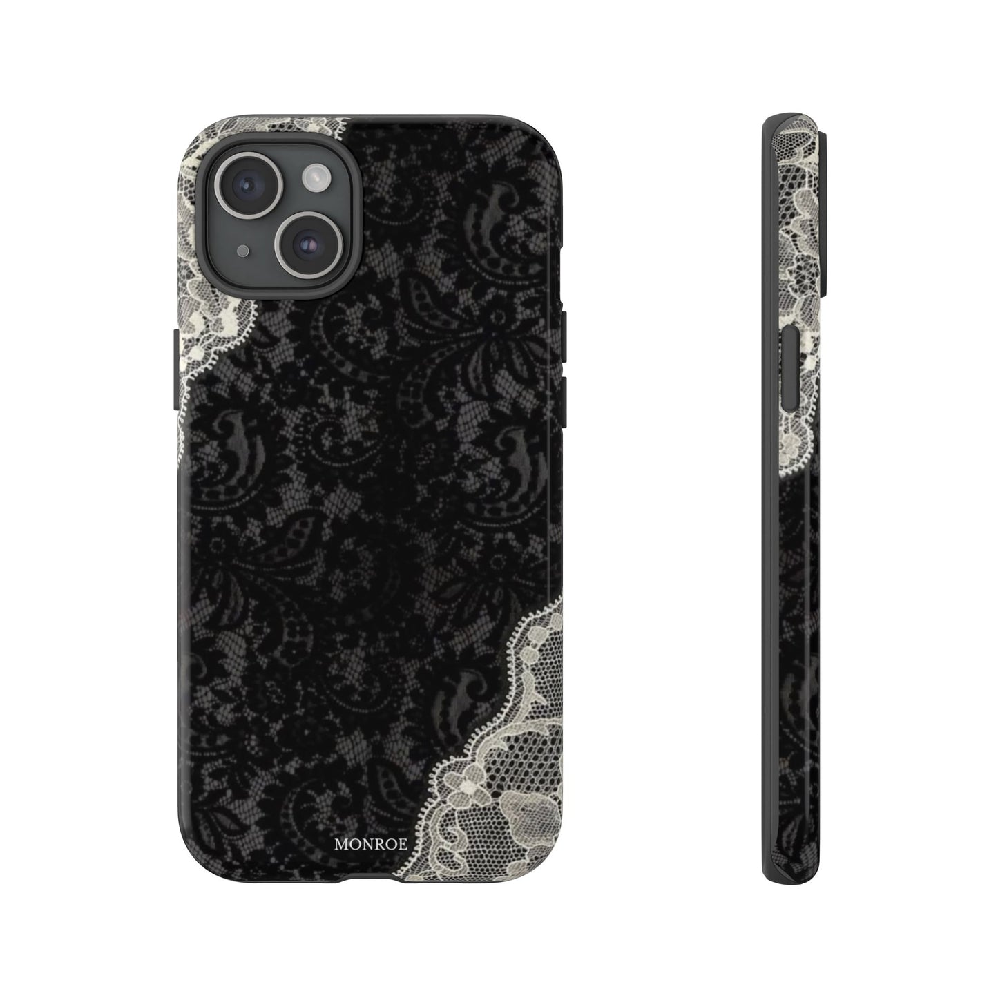 Black & White Edged Tough Case