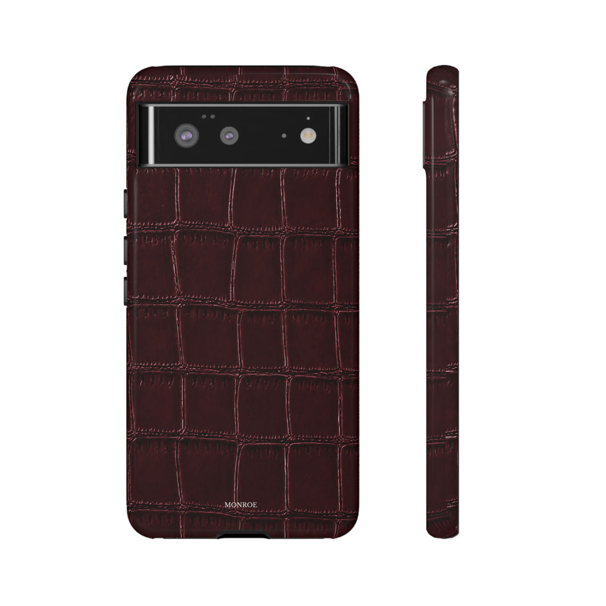 Burgundy Croc Tough Case