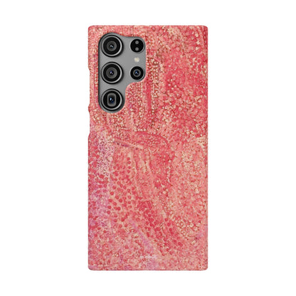 Pink Coral Texture Case