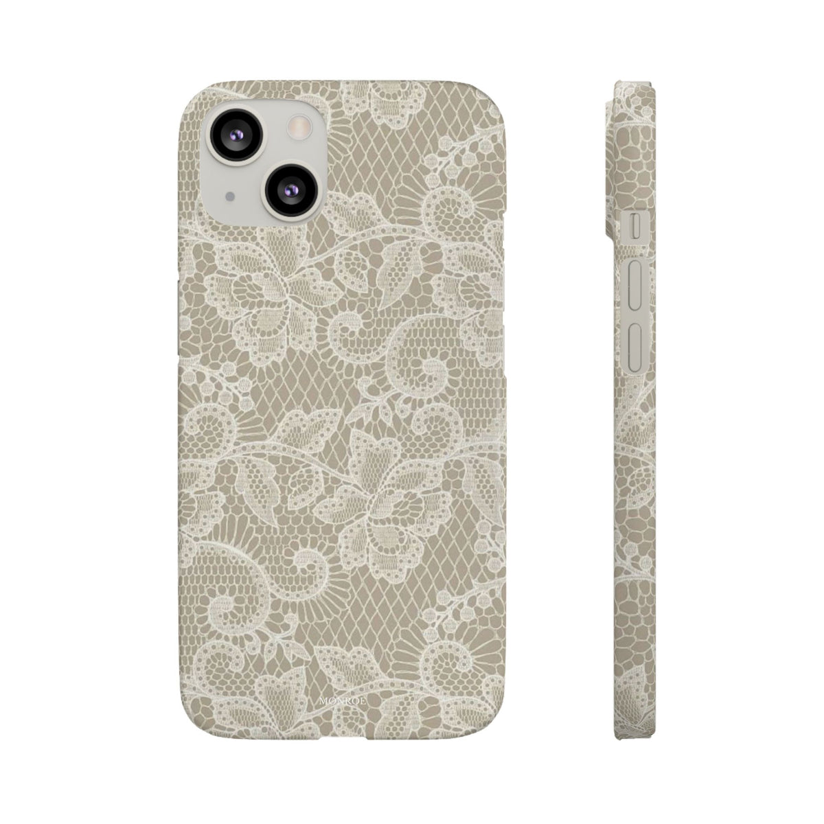 Vintage Beige Lace Case