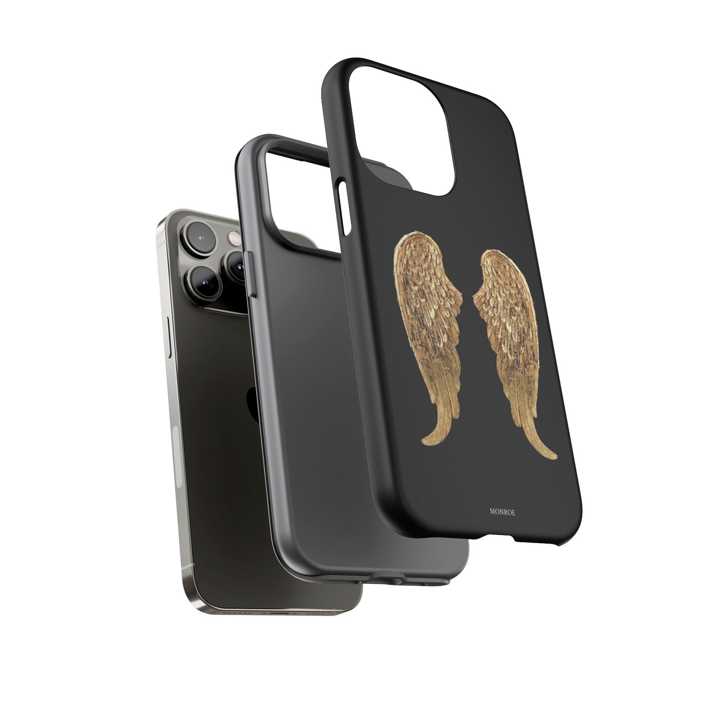 Gold Angel Wings Tough Case