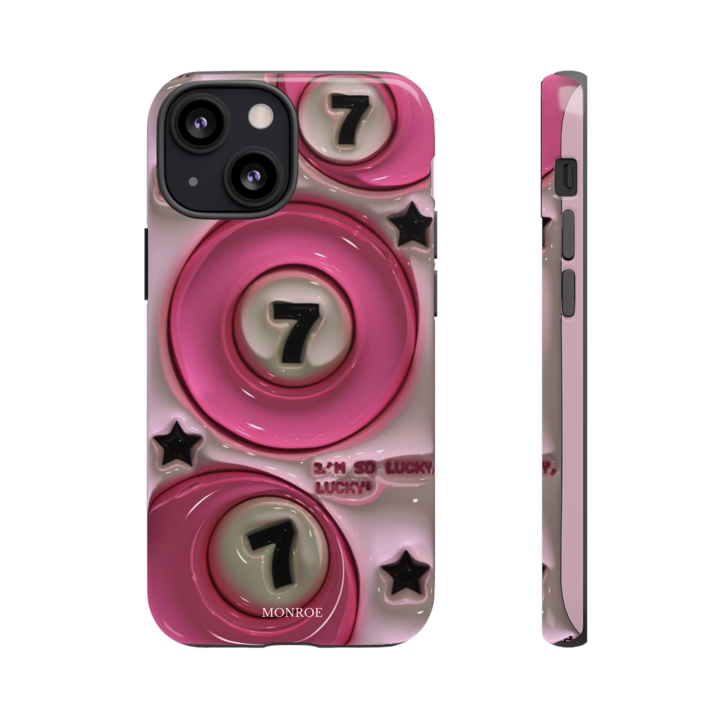 Pink Lucky 7 Tough Case