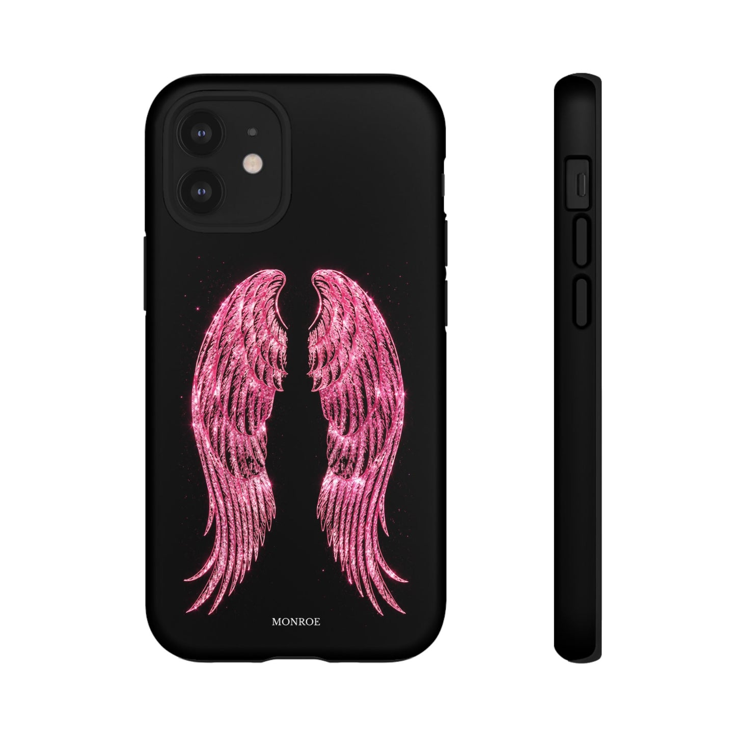 Pink Glitter Angel Tough Case