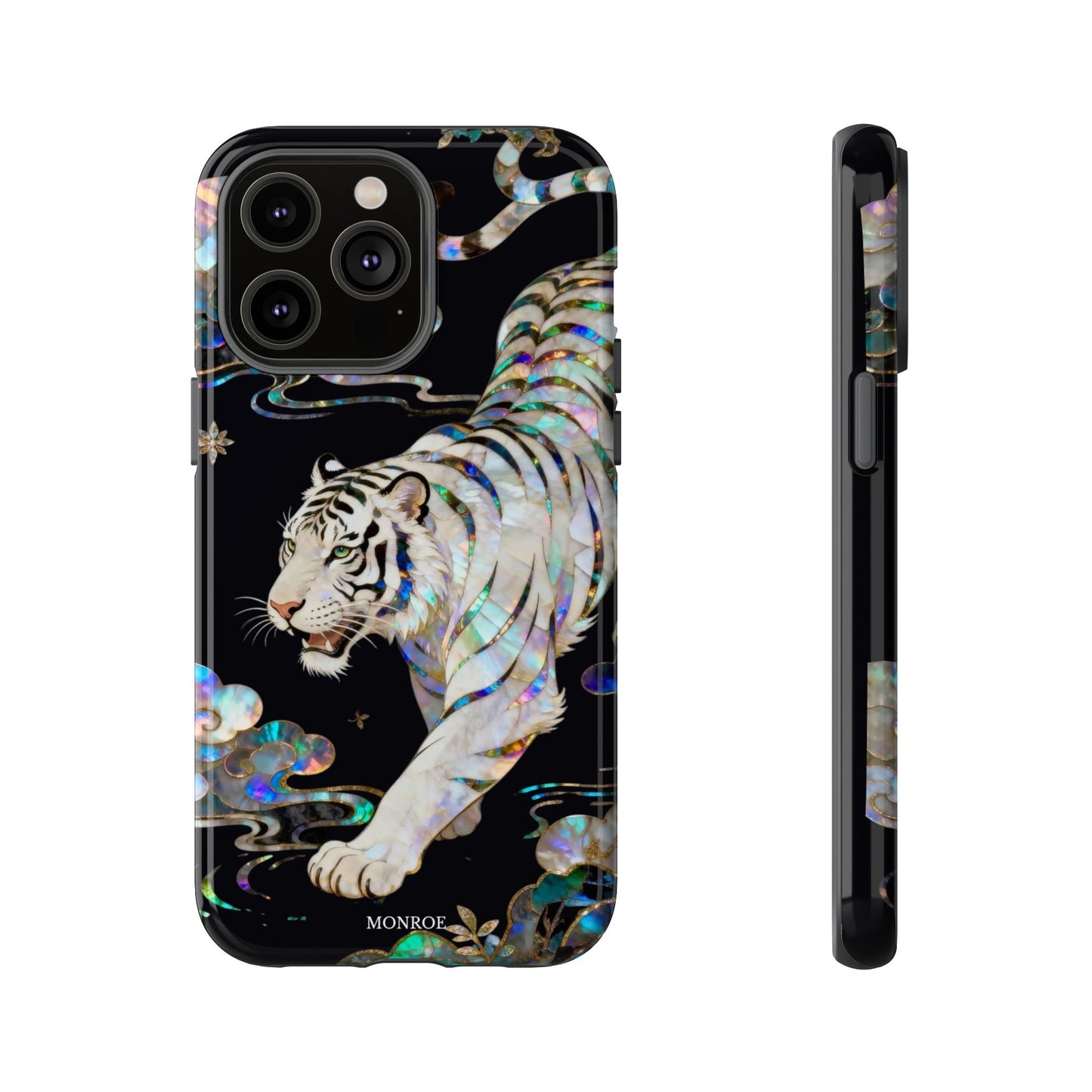 Iridescent White Tiger Tough Case
