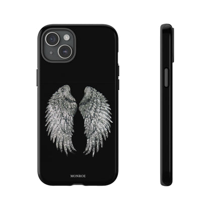 Silver Wings Black Tough Case