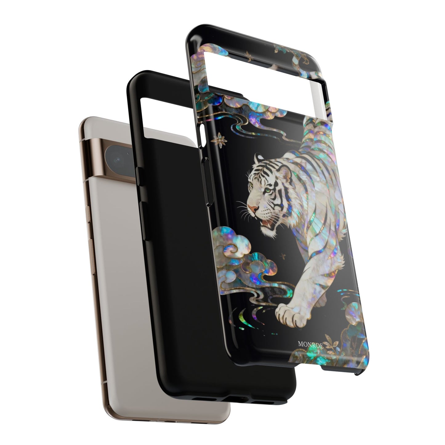 Iridescent White Tiger Tough Case