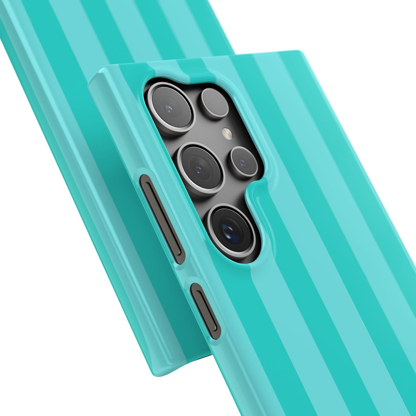 Striped Aqua Case