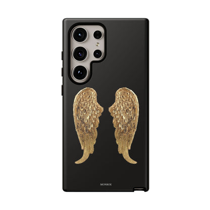 Gold Angel Wings Tough Case