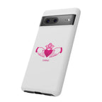 Pink Irish Claddagh Symbol Tough Phone Case