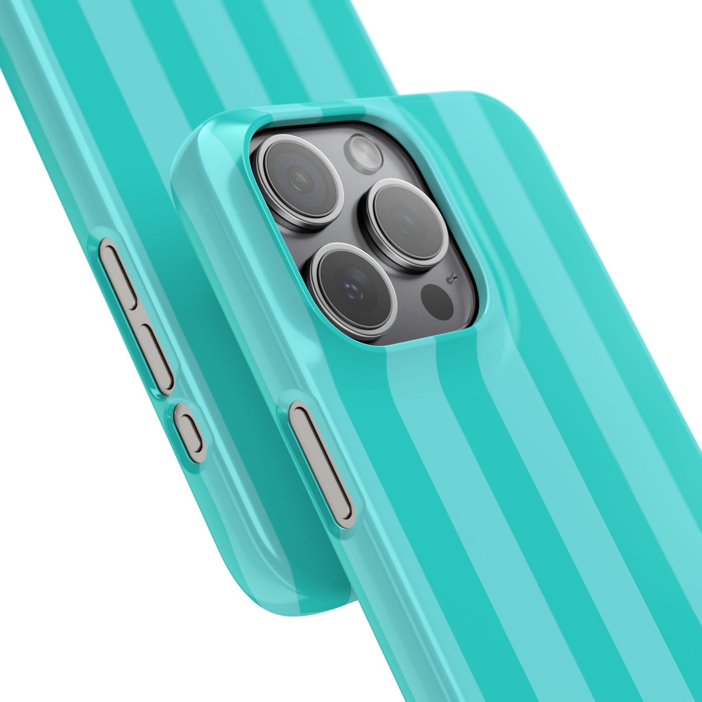 Striped Aqua Case