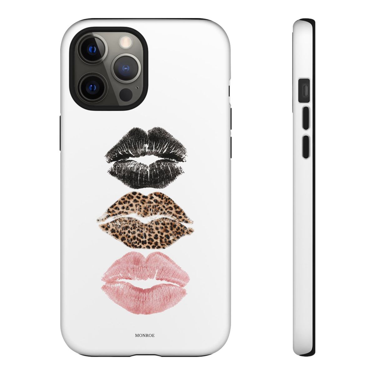 Leopard Glam Lip Tough Case
