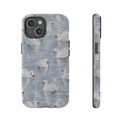 Swan Pattern Tough Case