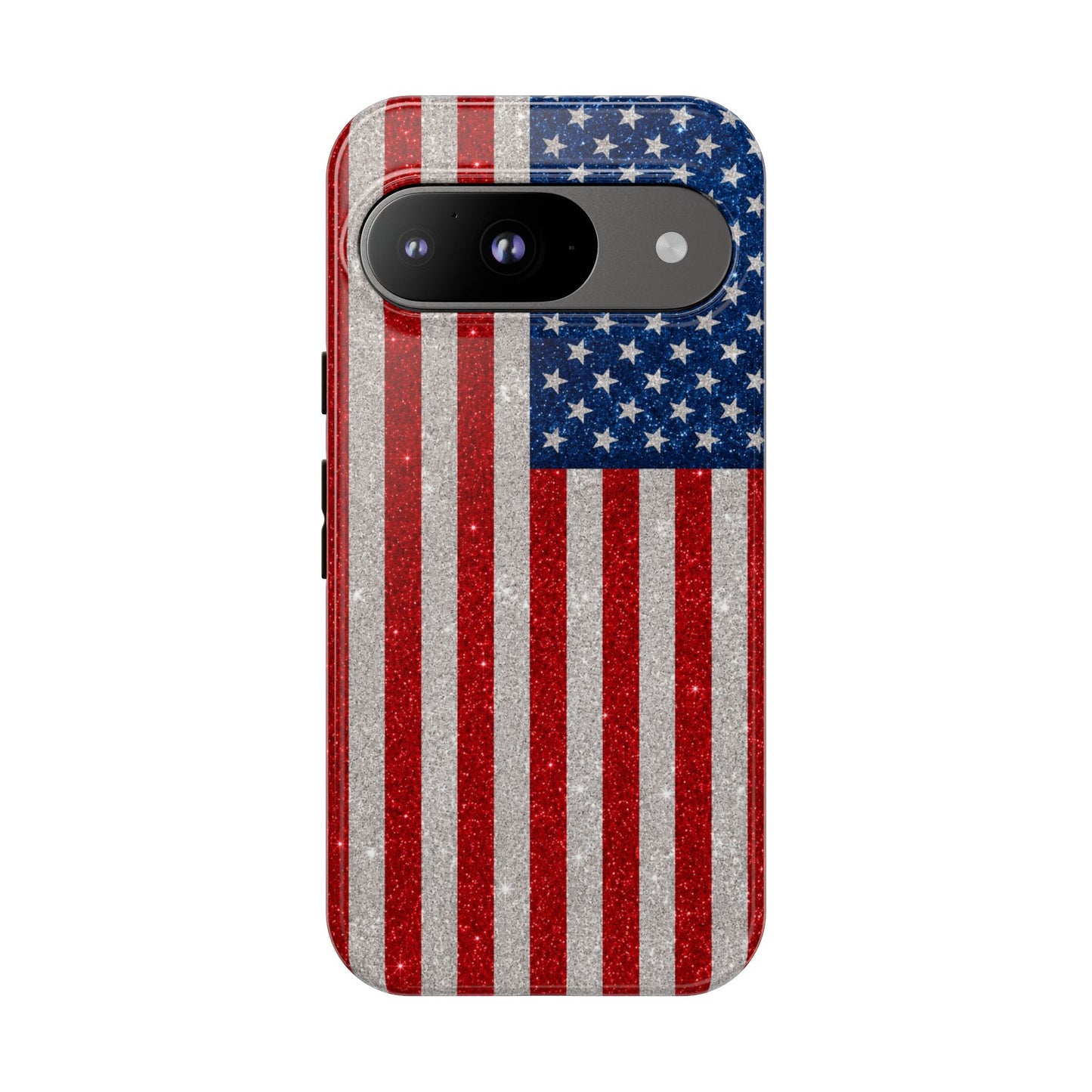 America Glitter Tough Case