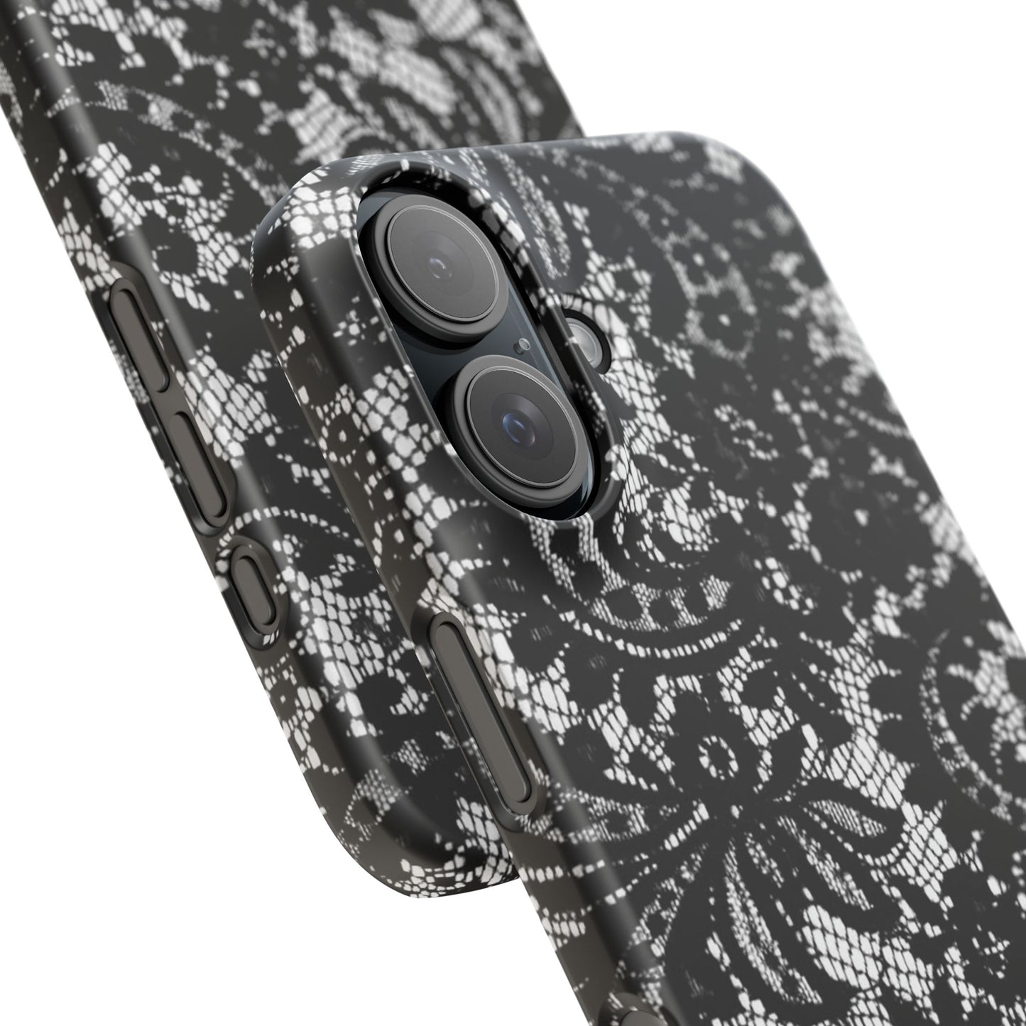 Black Lace Elegant Pattern Case