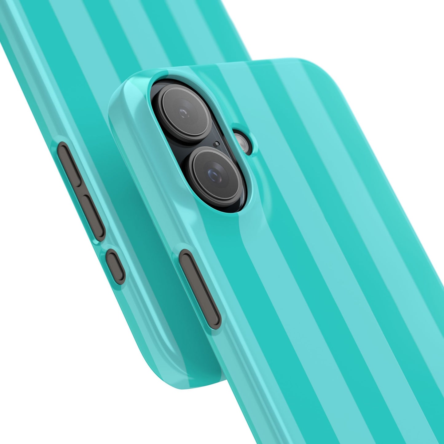 Striped Aqua Case