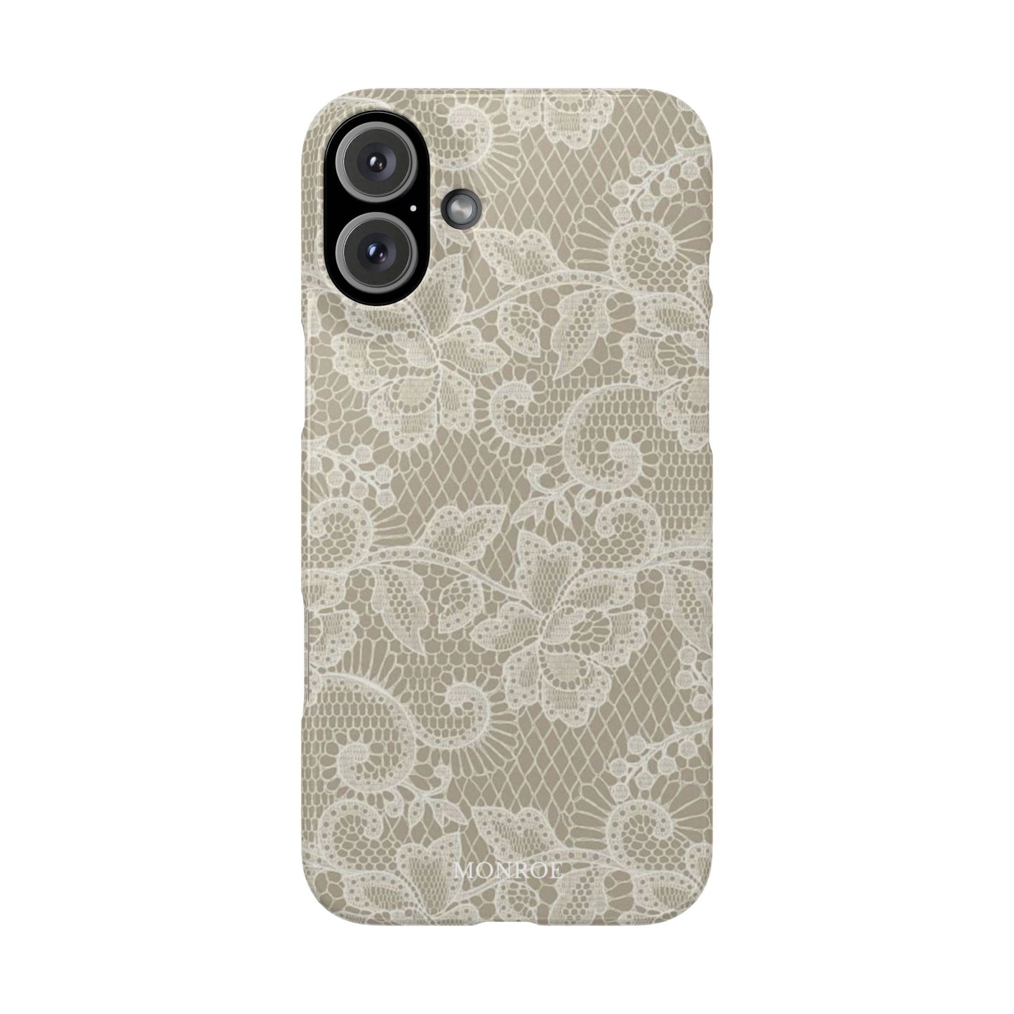 Vintage Beige Lace Case