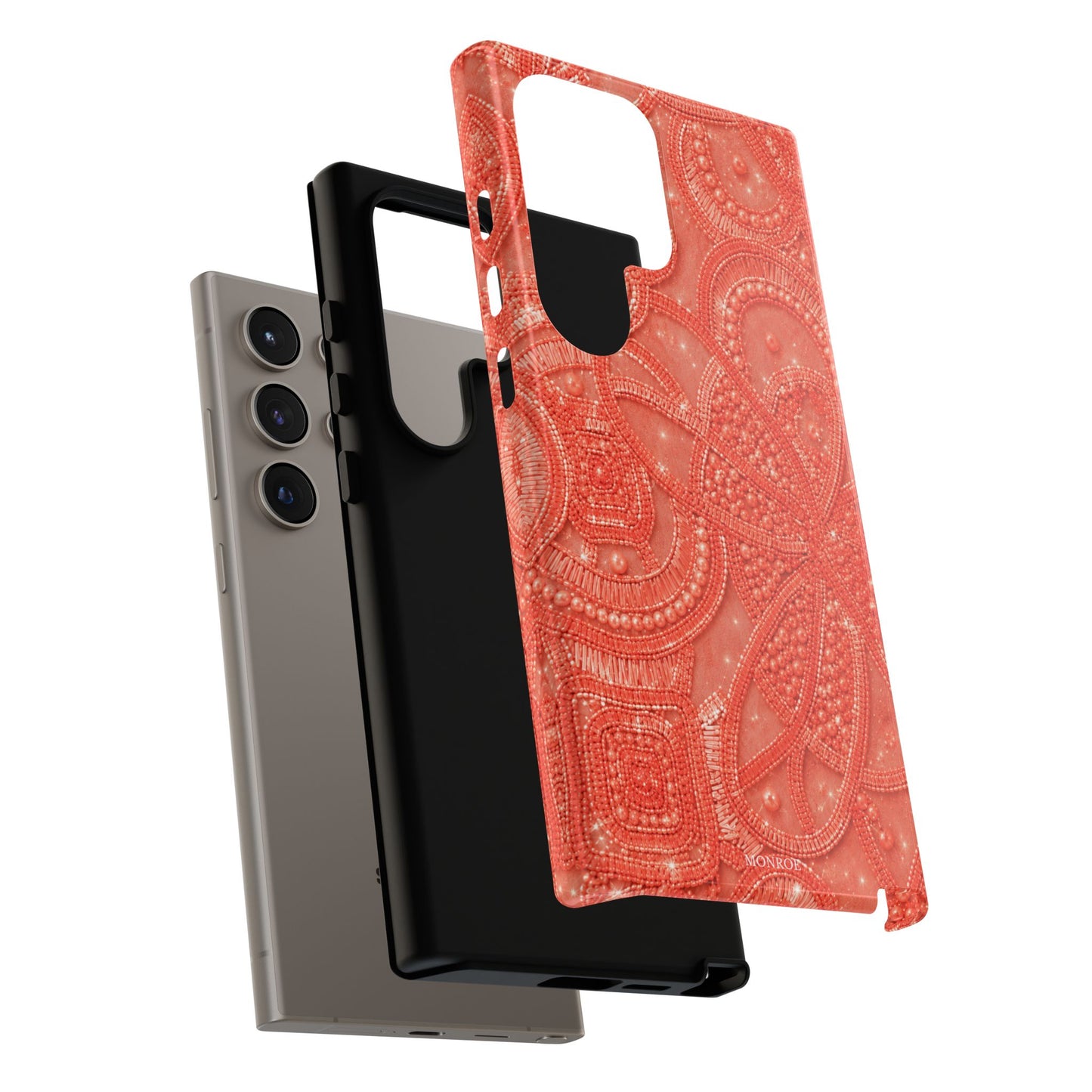 Coral Lace Tough Case