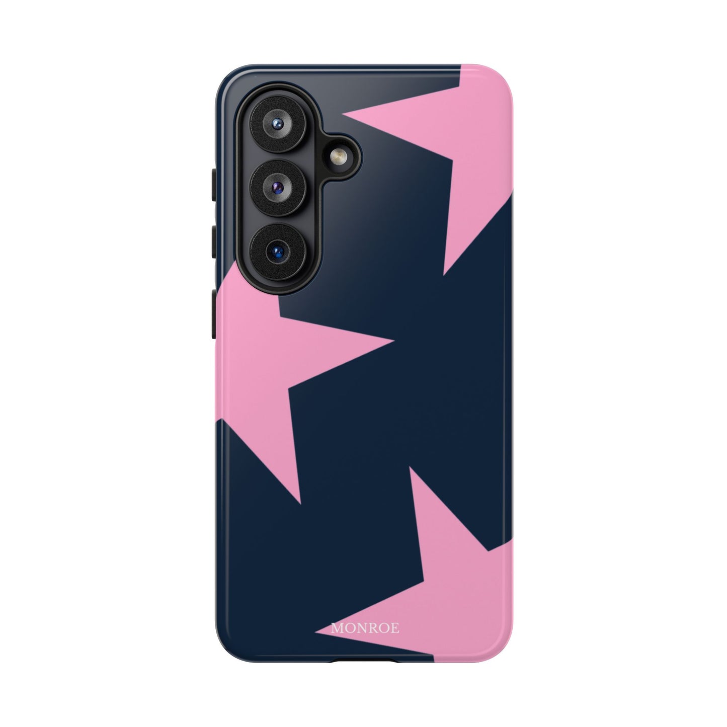 Navy & Pink Star Tough Cover